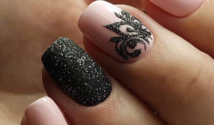 Beautiful Black Nail Art Designs To Try Out Right Now