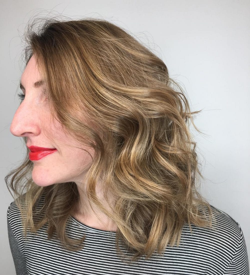 how to get waves in short hair