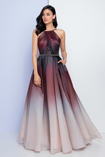 Ombre Evening Gown