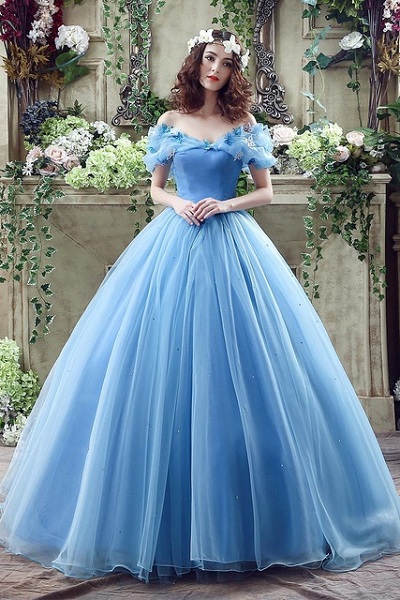 Light Blue Cinderella Dress
