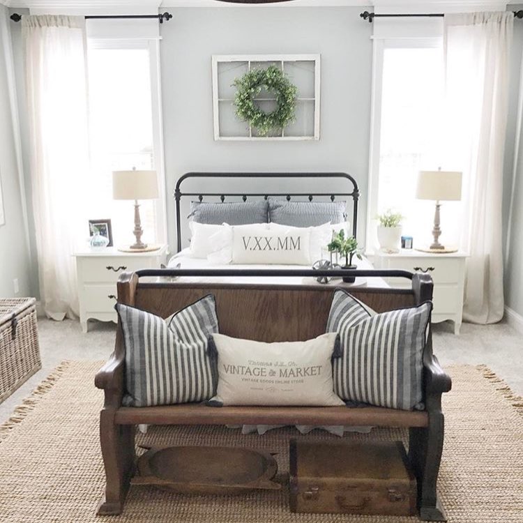 Delectable Vintage Iron Bed