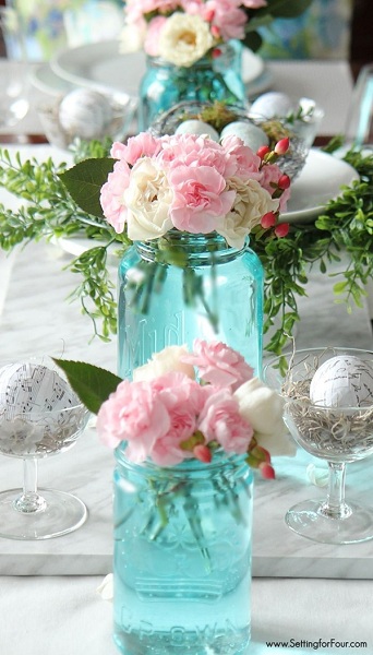 Mason Jar Centerpieces