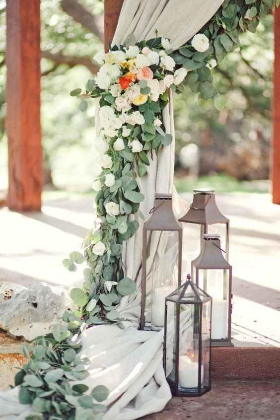 Wedding Ceremony Chuppah Décor