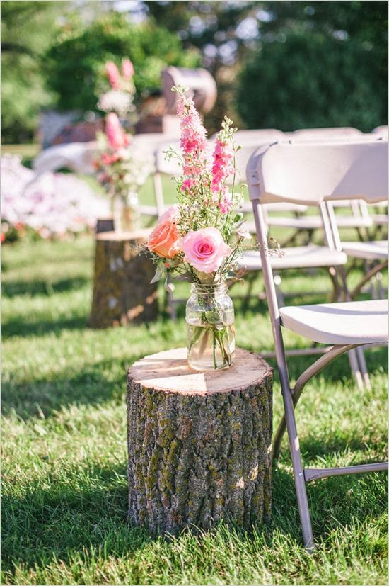 Wonderful Spring Outside Wedding Décor