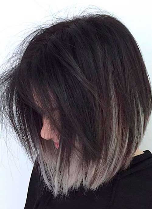 colorful highlight ideas for short hair