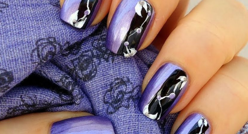 7. Silver Chrome French Tip Nails - wide 8