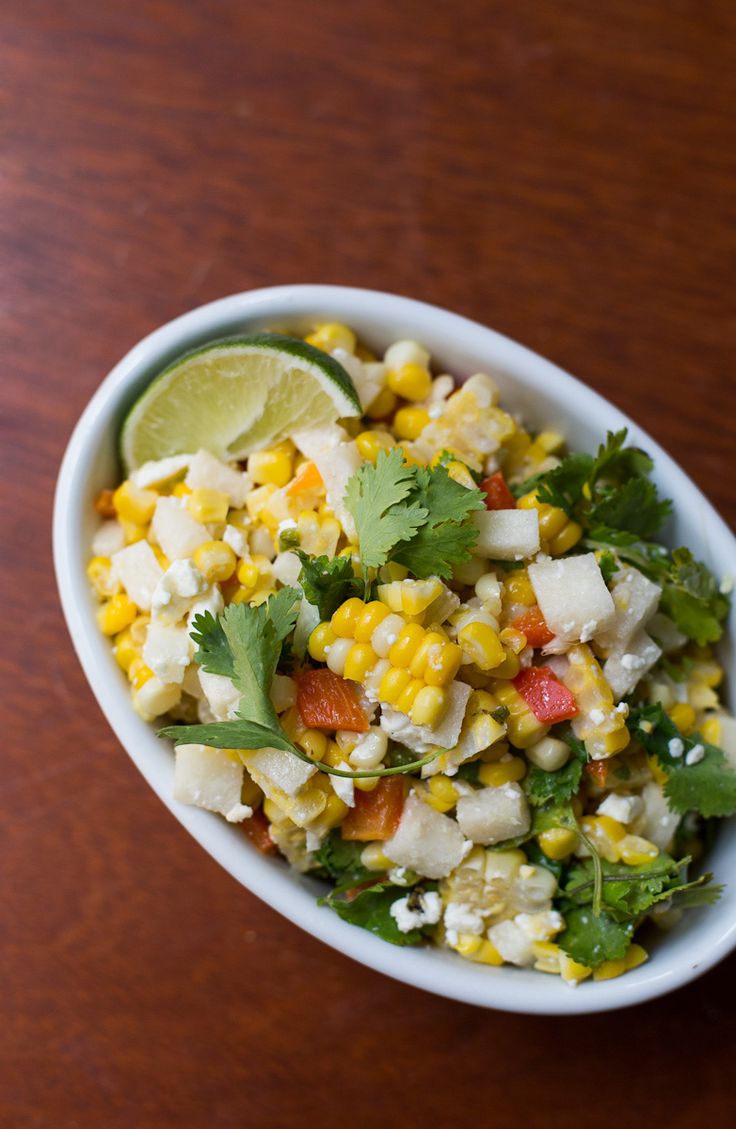 Roasted Corn and Cilantro Salad