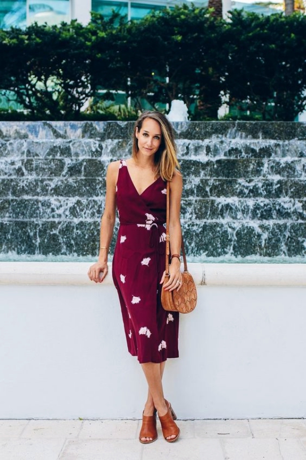 15 Wrap Dresses and Outfits Ideas - NiceStyles