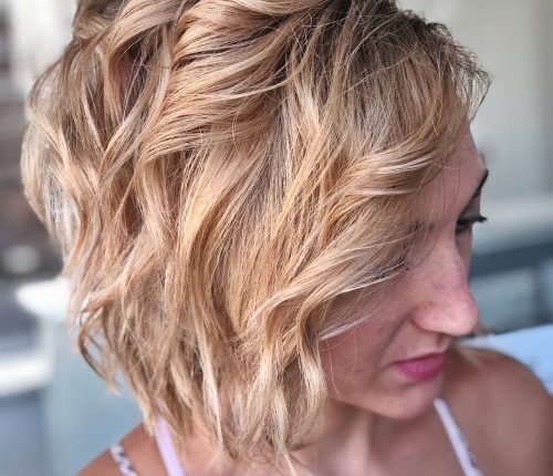 Chic Asymmetrical Bob