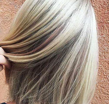 Short Haircut for Straight Hair, Hair Blonde Color Straight