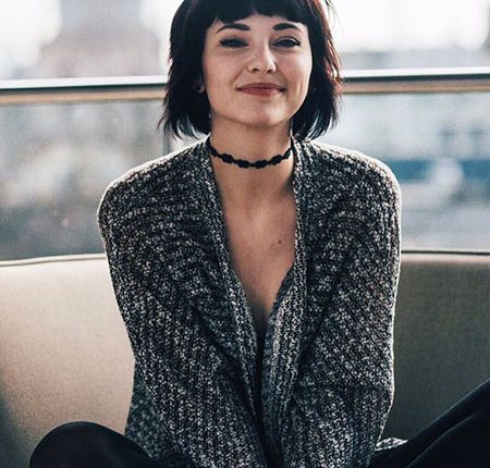 Short Haircut with Bangs, Short Bangs Bob Brown