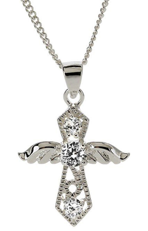 My Heavenly Angel Cross Necklace