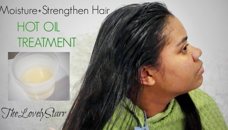 Hot Oil Treatment for Straight Hair