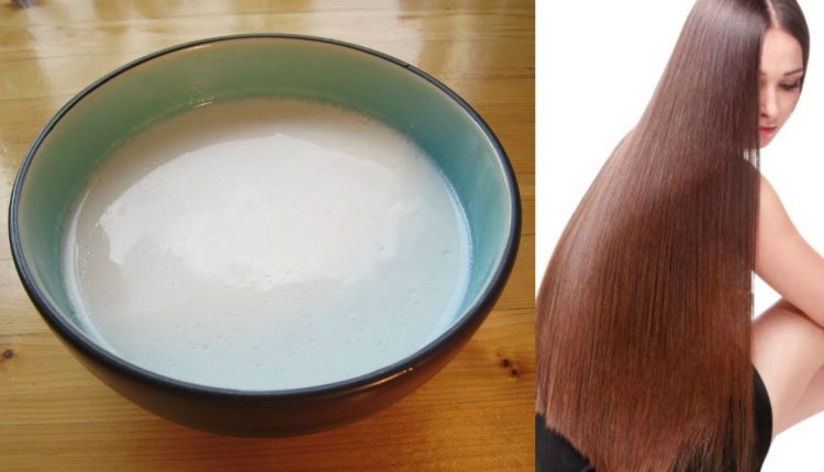 Milk to Straighten Hair Naturally at Home