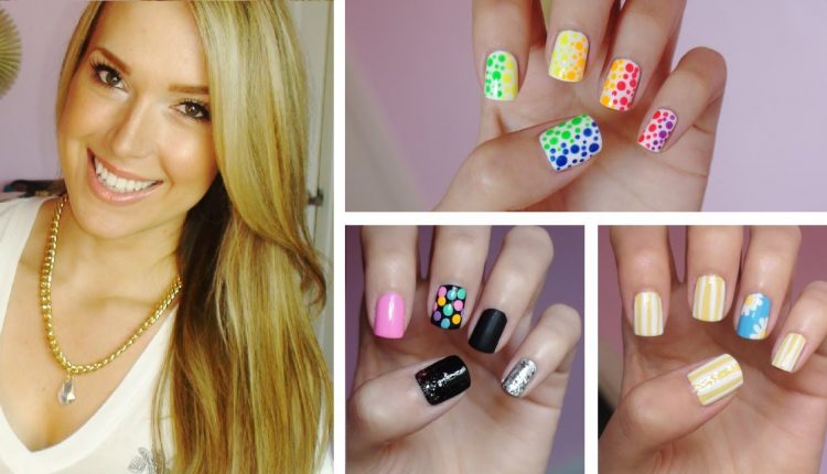 12+ Easy Summer Nails Tutorials For Beginners
